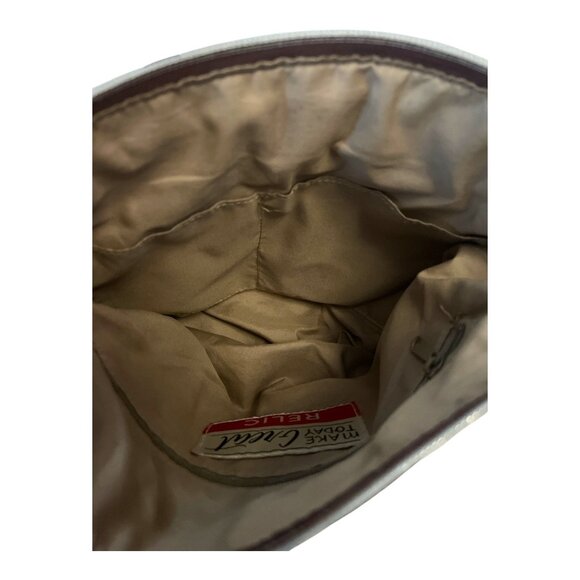 Relic by Fossil Crossbody Bag – Colorblock Faux Leather – Burgundy, Red & Blue – - Picture 9 of 10